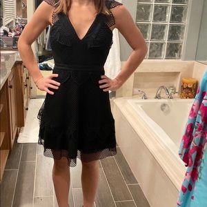 shilla the label- ELEMENT NET MINI DRESS